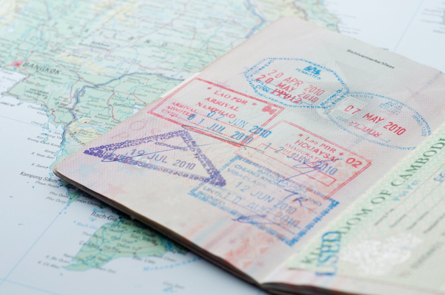 Avion JETLAGGER Protège passeport fin en vinyle
