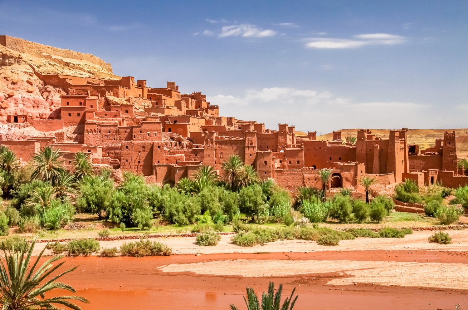 ait benhaddou ancienne forteresse marocaine
